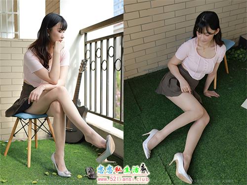 [IESS异思趣向] 丝享家 943：秋秋《阳台上的美女》【92P/151M】