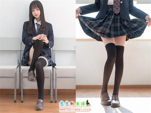 [木绵绵OwO] 09- 西式JK黑丝【47P/62M】