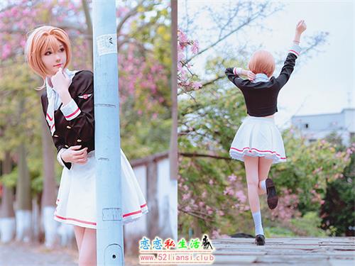 [南桃Momoko] 40-木之本樱制服【9P/19M】