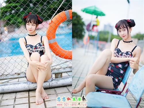 [木绵绵OwO] 25- 草莓泳衣【40P/97M】