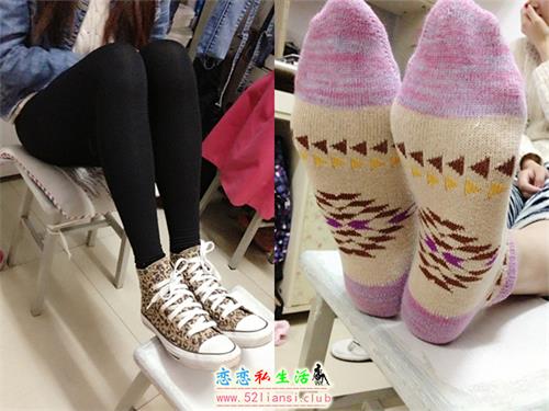 [织梦行影] 第025期 宿舍粉袜帆布鞋【61P/7M】