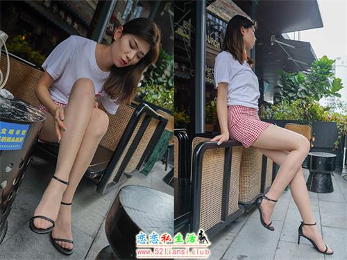 [MussGirl慕丝女郎] NO.191 粉色格子短裙【82P/159M】