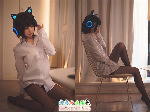 [面饼仙儿] NO.035 猫耳耳机【17P/107M】