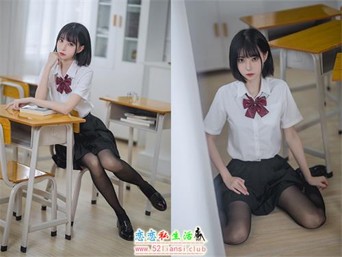 [美图精选]15-许岚-教室JK黑丝【40P/426M】