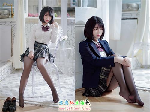 [美图精选]32-半半子-彼女の制服姿が好き【54P/85M】