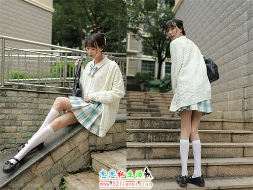 [IESS异思趣向] 丝享家 963：团团《长腿JK装》【94P/123M】