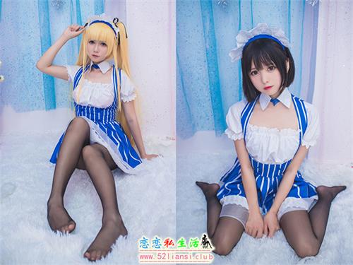 [白金saki] 04 黑丝女仆【21P/161M】