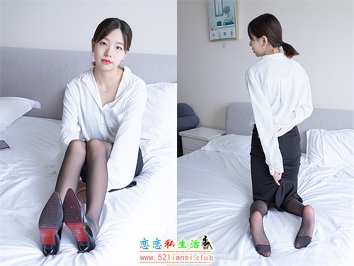 [袜啵啵] 017期 小甜豆-OL制服、高跟鞋、黑丝(带视频)【131P+1V/3.73G】