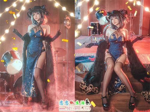 [美图精选]49-仙九Airi-柴郡旗袍【22P/369M】