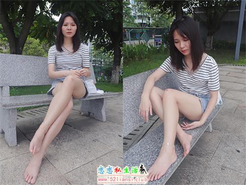 [Pary学生模拍]001 大美女慧婷公园展示美脚【153P/871M】