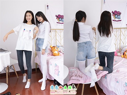 [物恋传媒] No.945 菜菜&小敏-森林里的花(带视频)【145P+1V/5.07G】