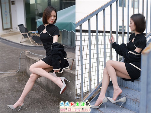 [IESS异思趣向] 丝享家 994：小六《黑色旗袍》【96P/118M】