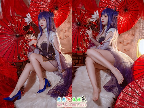 [美图精选]82-二佐Nisa-碧蓝航线 伊吹旗袍【29P/197M】