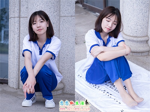 [袜啵啵] 022期 小甜豆-校服、贝壳头、白棉袜、肉丝-花絮版(带视频)【140P+1V/6.34G】