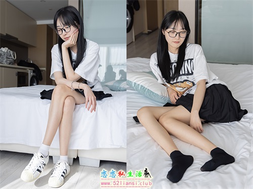 [袜啵啵] 033期 稚予-贝壳头、天鹅绒黑袜、天鹅绒白袜(带视频)【154P+1V/6.06G】