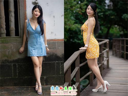 [街拍丝足]170-湘芹 吊带连衣裙高跟美腿【48P/52M】