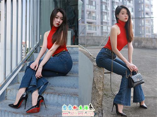 [IESS异思趣向] 丝享家 1011：佳爷《红底高跟裤里丝》【92P/109M】