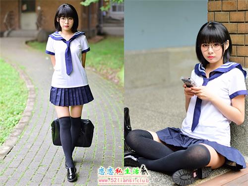 [街拍丝足]171-海琳 学生制服【73P/56M】