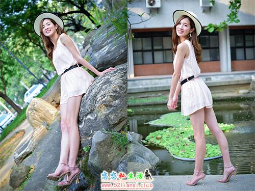 [街拍丝足]180-张筠 连衣裙凉高美腿【29P/101M】