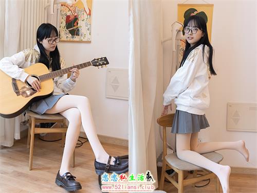 [袜啵啵] 047期 稚予-皮鞋、厚肉丝(带视频)【131P+1V/7.17G】