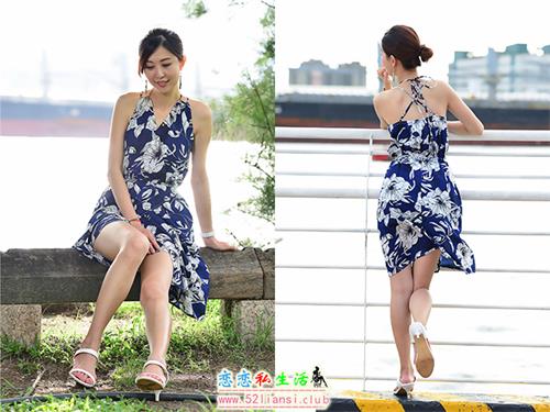 [街拍丝足]196-赵婷婷 连衣裙凉高美腿【122P/142M】
