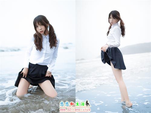 [疯猫ss]NO.042眠海歌-黑色JK制服【28P/25M】