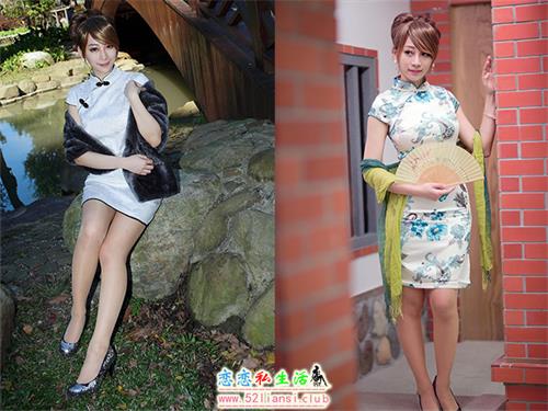 [街拍丝足]212-小优 短旗袍丝袜高跟美腿【78P/400M】