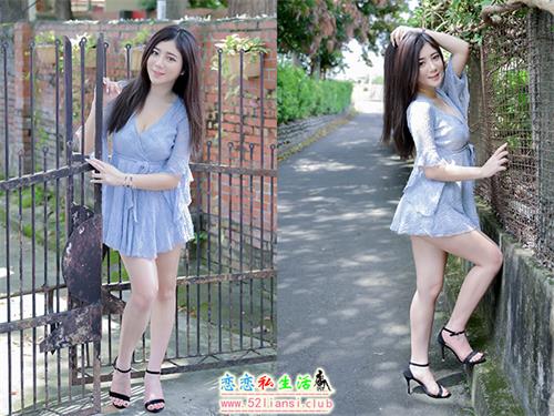 [街拍丝足]211-乐乐 连衣裙凉高美腿【71P/83M】