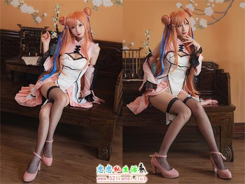 [美图精选]123-贝儿酱Miki-春梅COS【18P/60M】