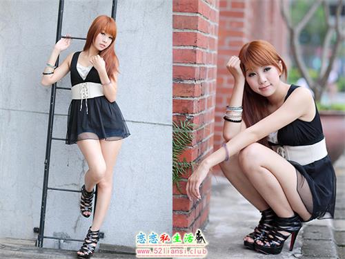 [街拍丝足]213-小雯 牛仔短裤高跟美腿【29P/147M】