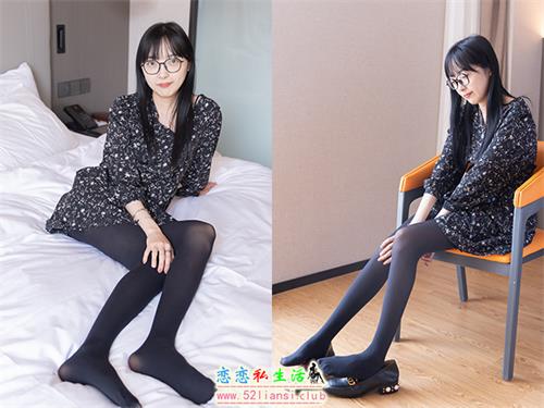 [袜啵啵] 064期 稚予-平底鞋、厚黑丝(带视频)【137P+1V/6.37G】