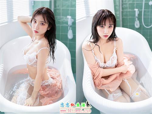 [美图精选]130-果咩酱w-浴缸【25P/96M】