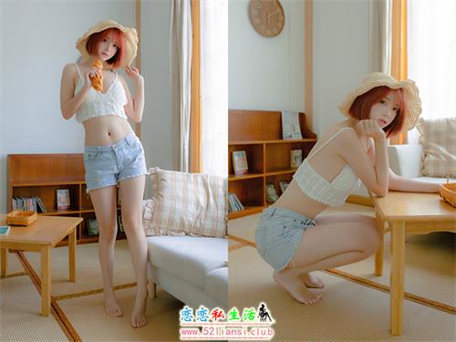 [疯猫ss]NO.060 草帽女孩【30P/152M】