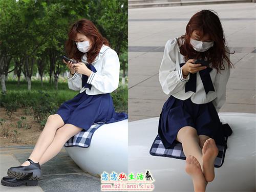 [MussGirl慕丝女郎] NO.213-公园JK制服肉丝【128P/309M】