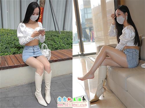 [魔镜街拍] 170-凯恩街拍摄影-牛仔裙小姐姐【302P/311M】