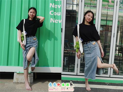 [Pary学生模拍]036 莹莹赤脚游玩创意产业园【145P/715M】