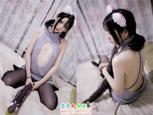 [疯猫ss]NO.078 露背毛衣【16P/68M】