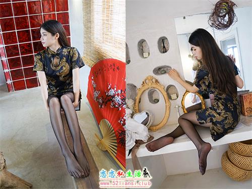 [MussGirl慕丝女郎] NO.222-茶与黑丝 糖心【142P/287M】