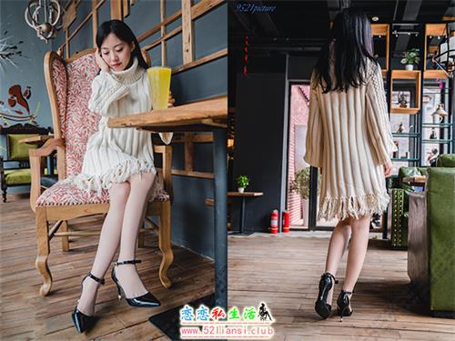 [袜涩]89-莎莎的温柔毛衣与肤色丝袜【57P/231M】