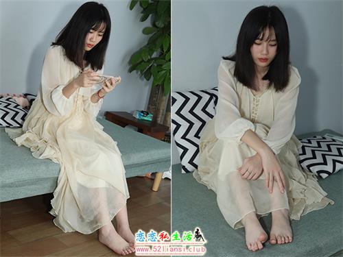 [Pary学生模拍]041 彩欣穿上可爱裙子展示美脚【123P/208M】