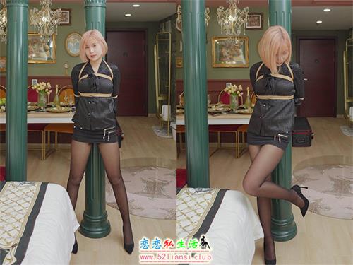 [Ligui丽柜] 2022.05.06 卧室里的执勤官-小发【86P/120M】