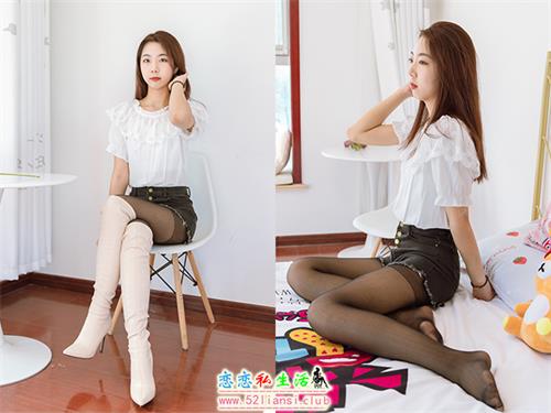 [物恋传媒] No.1094 心心-小黑白(带视频)【144P+1V/4.12G】