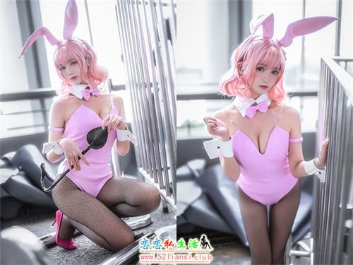 [鳗鱼霏儿] No.018 粉红兔女郎【9P/24M】