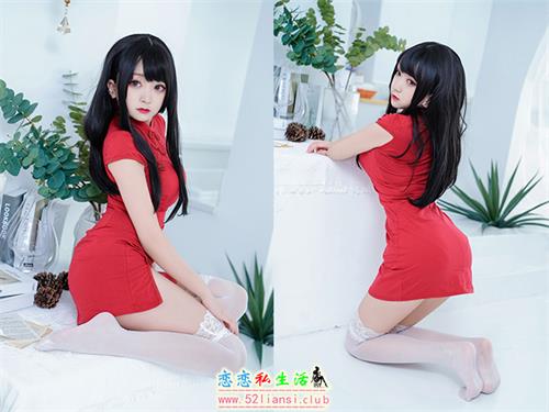 [美图精选]174-恩田直幸-红旗袍【41P/90M】