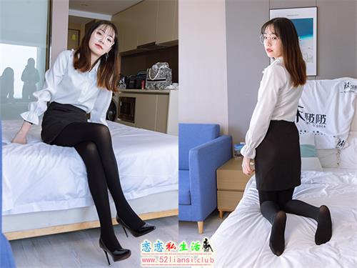 [袜啵啵] 090期 小甜豆-高跟鞋、厚黑丝(带视频)【140P+1V/6.64G】