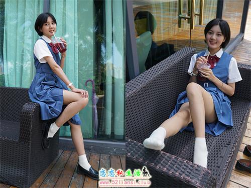 [MussGirl慕丝女郎] NO.233-学生制服棉袜【112P/132M】