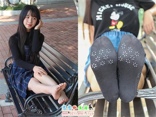 [Ecolog极品] No.006 大一萌萌妹子的船型黑袜【88P/658M】