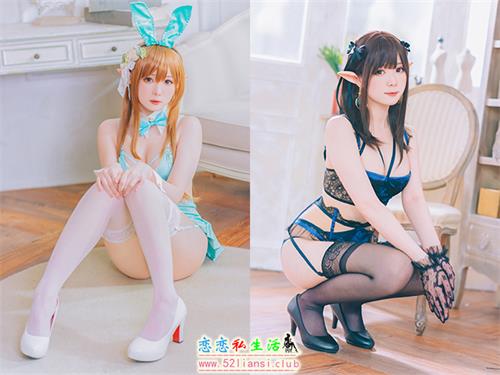 [美图精选]199-霜月shimo-Elf Paradise【69P/93M】