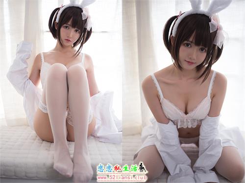 [鳗鱼霏儿] No.038 兽耳 白色蕾丝情趣【17P/31M】