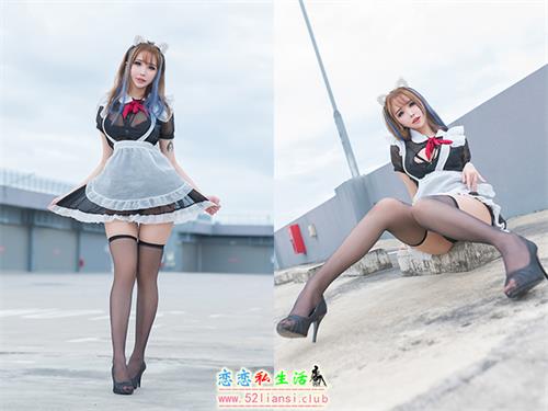[美图精选]203-花リリ(Plant Lily)-Rooftop Maid【21P/32M】